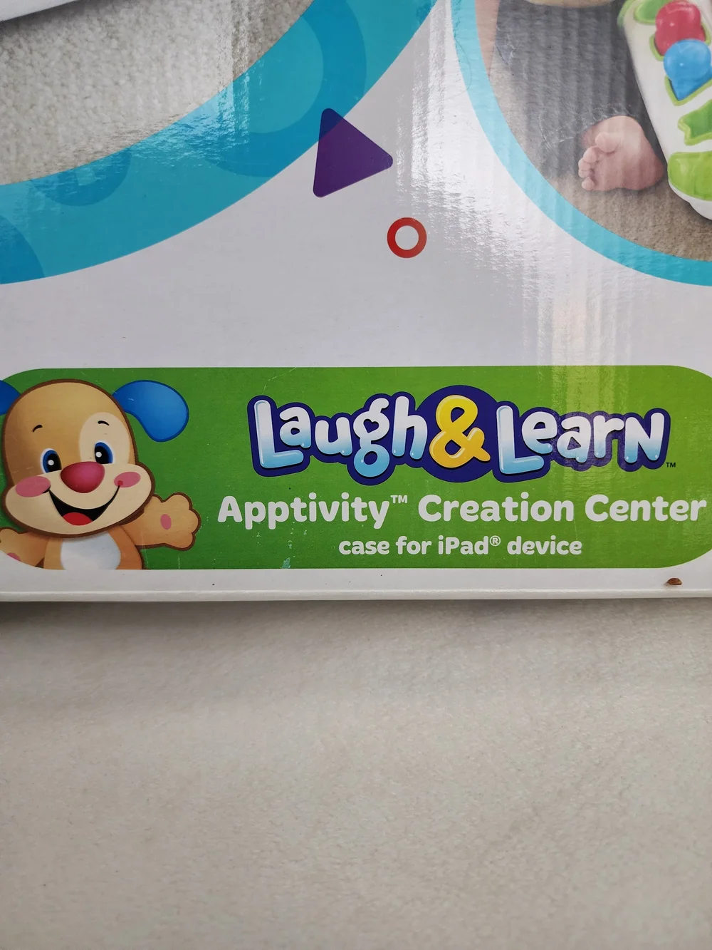Fisher-Price Laugh & Learn Apptivity Creation Center - White with Green Accents - Picture 5 of 9